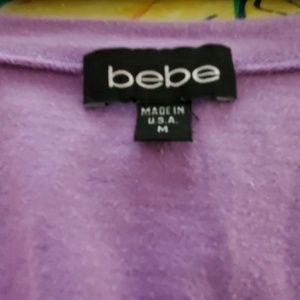 bebe Tops - Bebe Purple T Shirt - M bebe Tops - Bebe Purple T Shirt - M